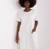 Oversize tunika Relevance // ecru