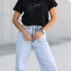 T-shirt "Oh Baby" // črna