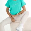 T-shirt "Oh Baby" // zelena