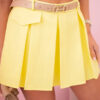 Skort // rumena